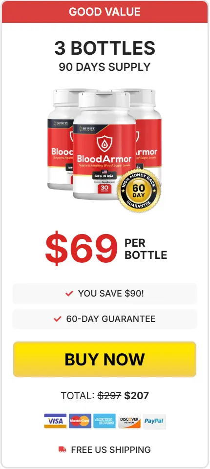 BloodArmor - 3 Bottle